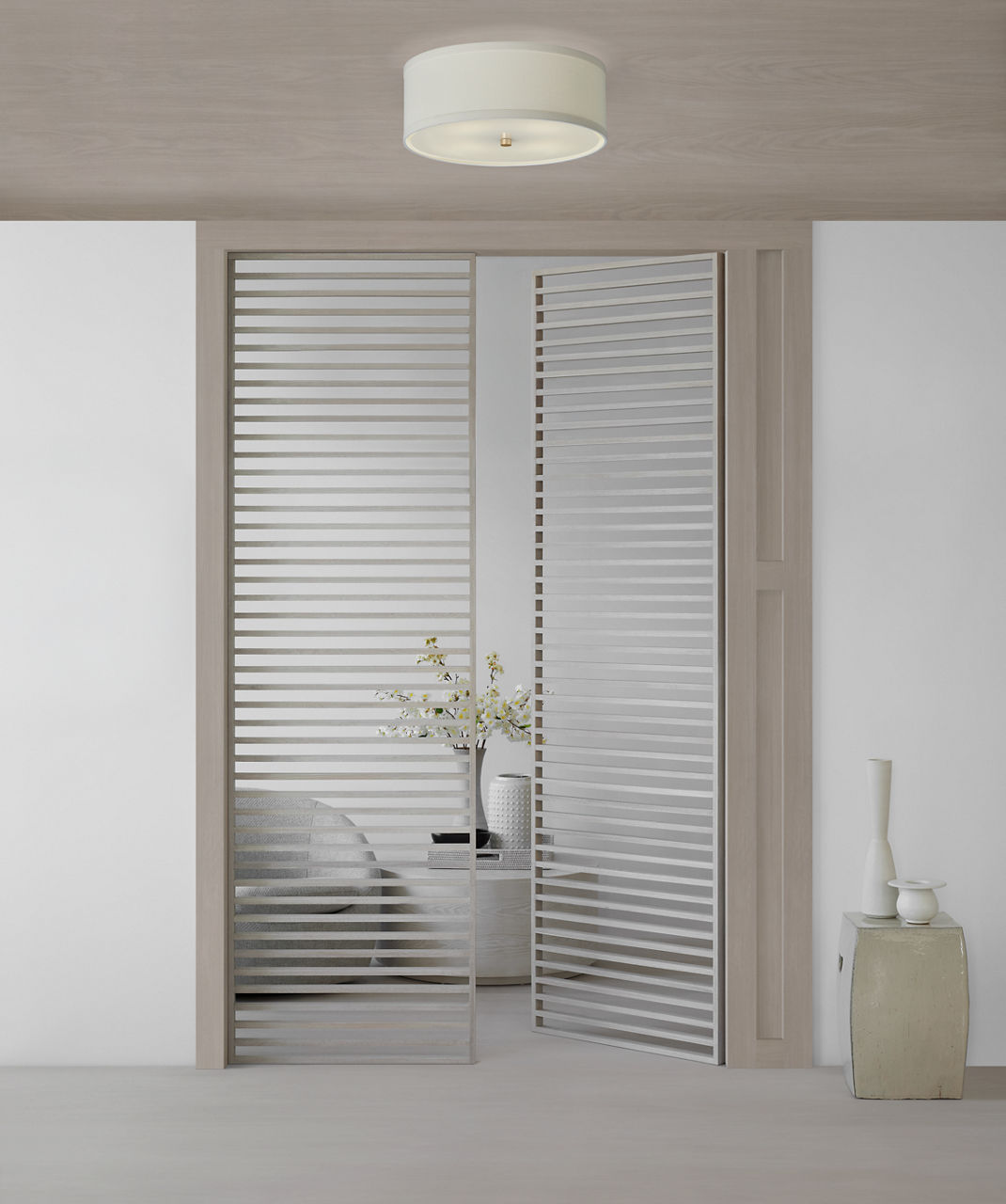 Walker Medium Flush Mount - KS4071 | Visual Comfort