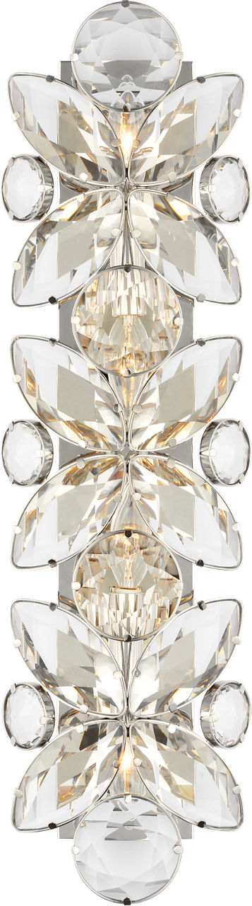 Lloyd 26" Sconce in Soft Brass with Alabaster