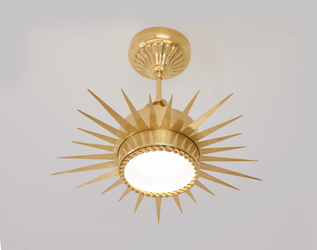 Soleil Small Semi-Flush - SK5200 | Visual Comfort