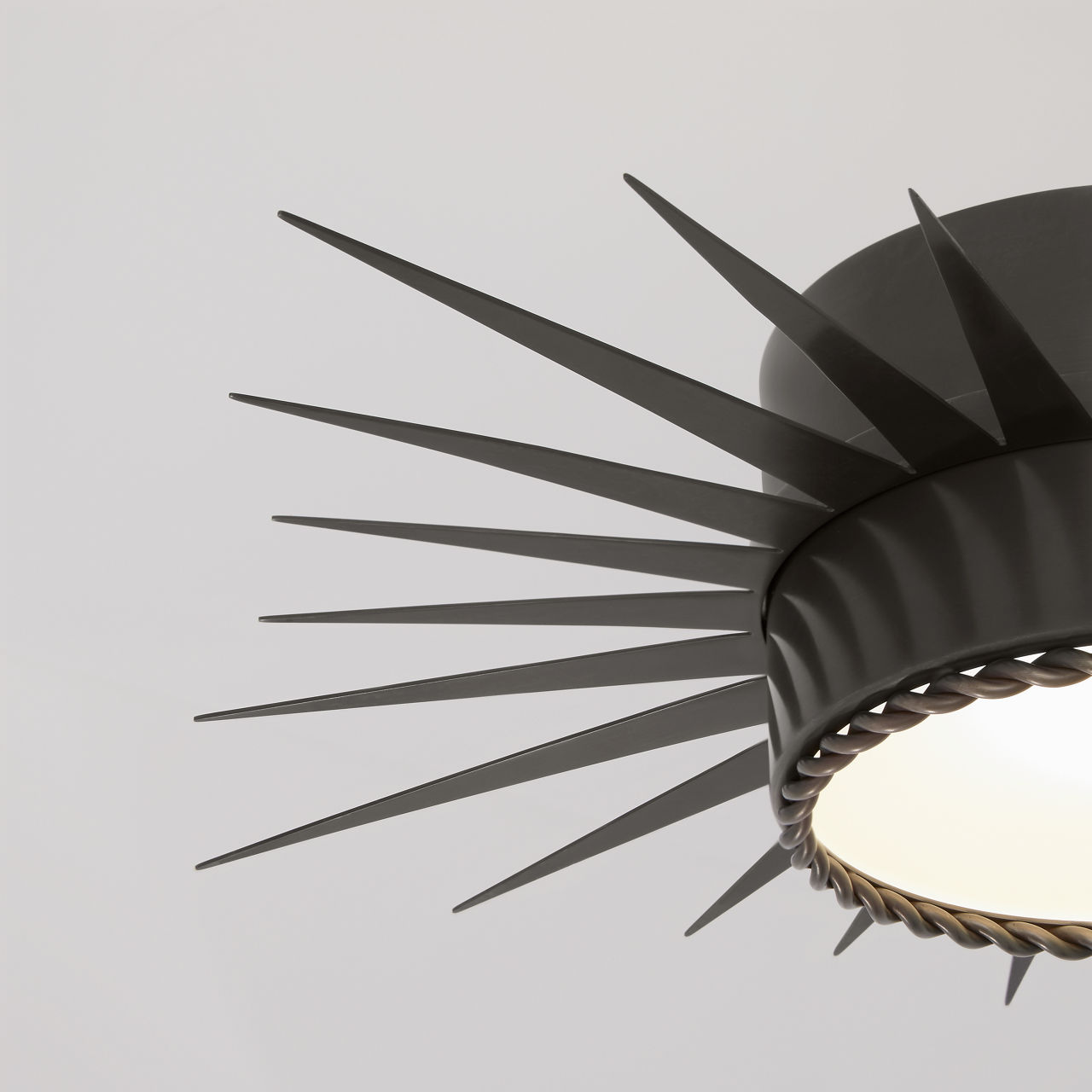 Soleil Medium Semi-Flush - SK5201 | Visual Comfort