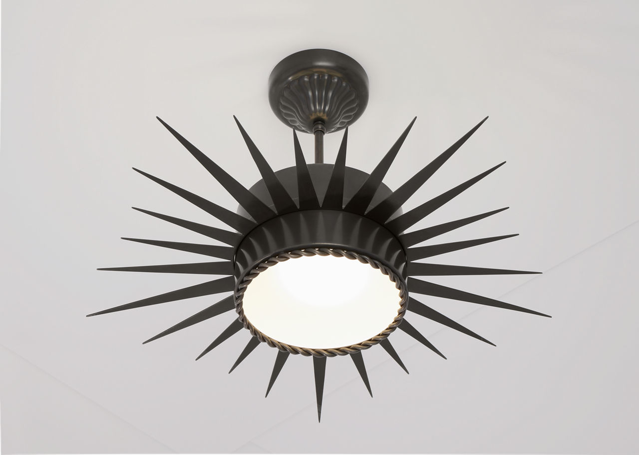 Soleil Medium Semi-Flush - SK5201 | Visual Comfort