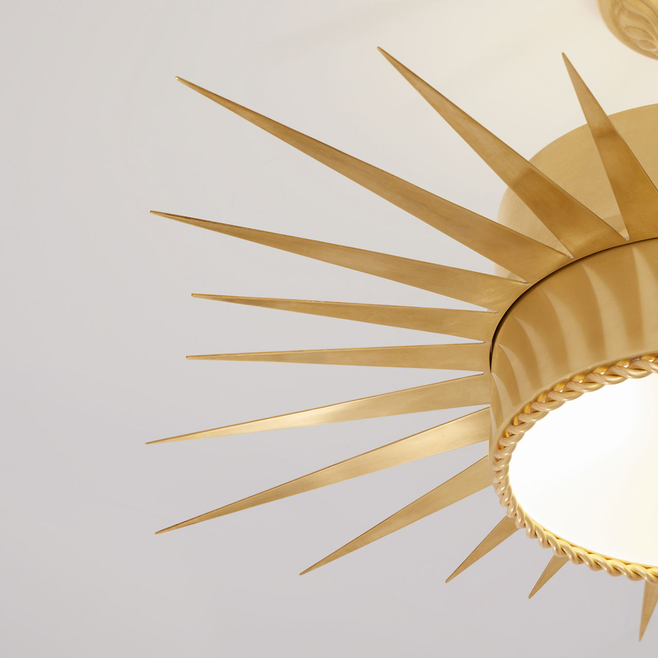 Soleil Large Semi-Flush - SK5202 | Visual Comfort