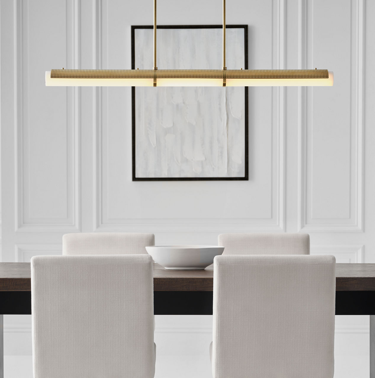 Precision Large Linear Chandelier - KW5225 | Visual Comfort