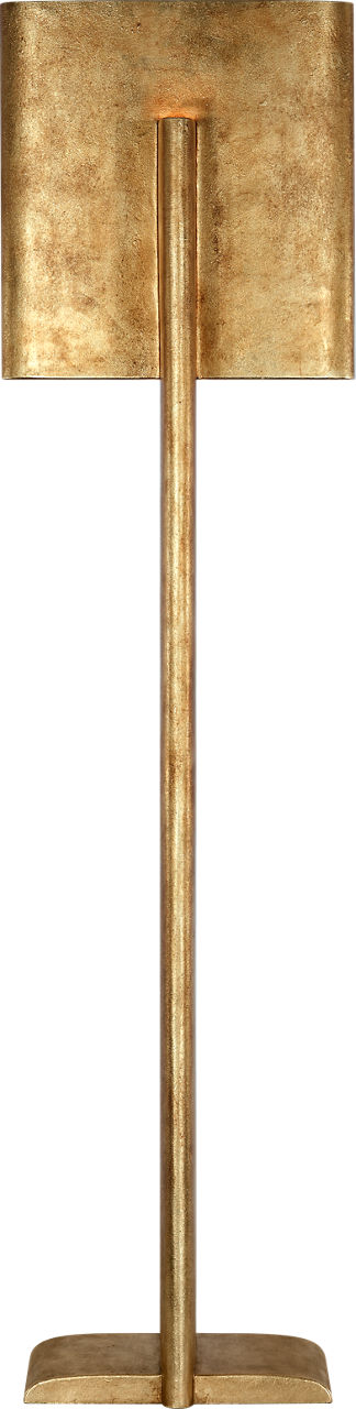 Lotura 72" Intersecting Floor Lamp in Museum Gild