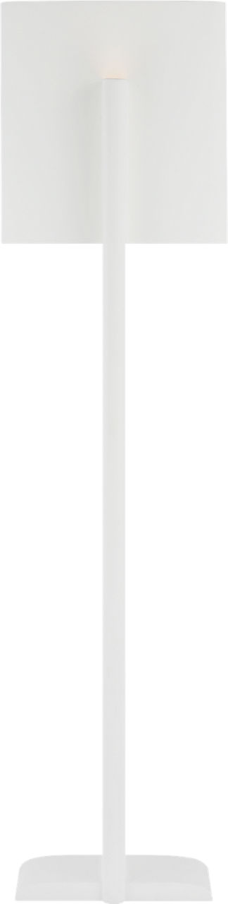Lotura 72" Intersecting Floor Lamp in Museum White