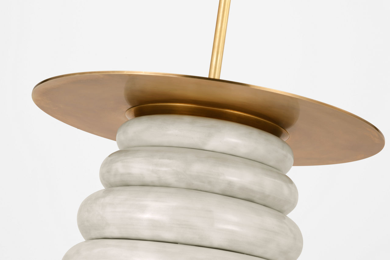 Phoebe Extra Large Tray Table Floor Lamp - KW1619 | Visual Comfort