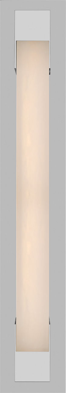 Covet 26" Bracketed Bath Light in Polished Nickel with Alabaster