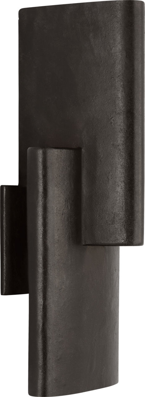 Lotura 16" Intersecting Sconce in Museum Black