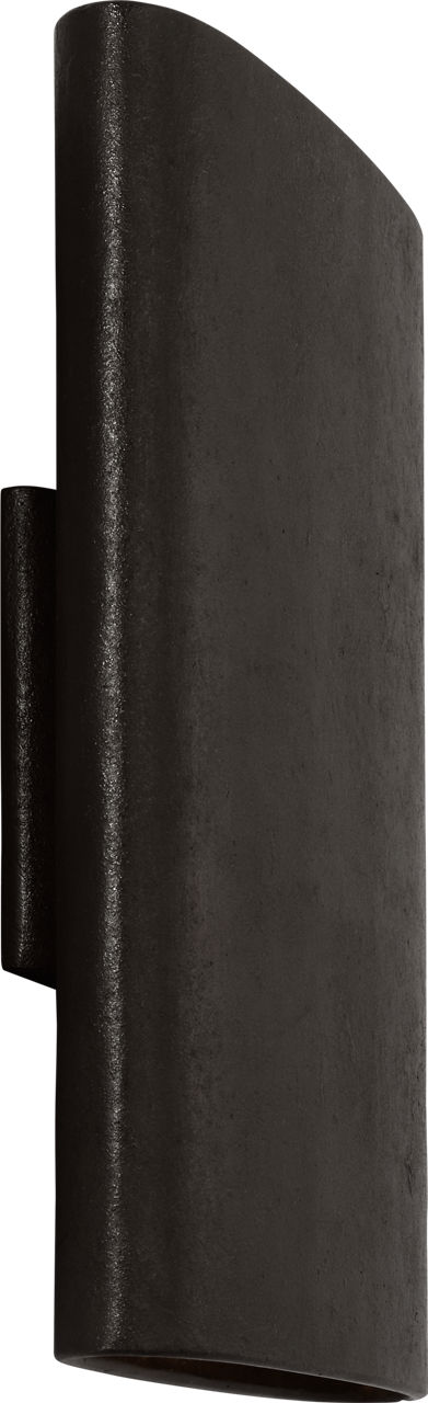 Lotura 12" Pocket Sconce in Museum Black