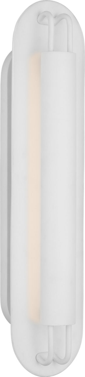 Teline 24" Oval Sconce in Matte White