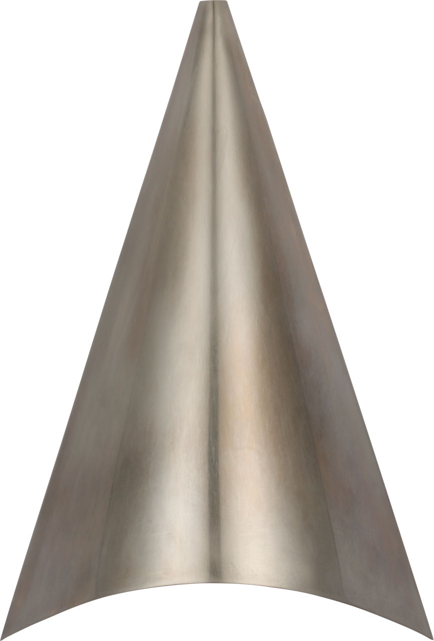 Piel 14" Indoor/Outdoor Wall Wash in Pewter