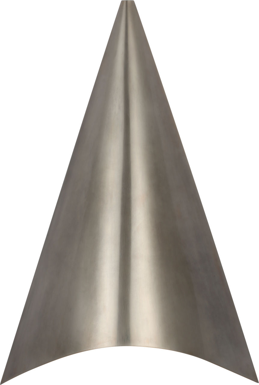 Piel 20" Indoor/Outdoor Wall Wash in Pewter