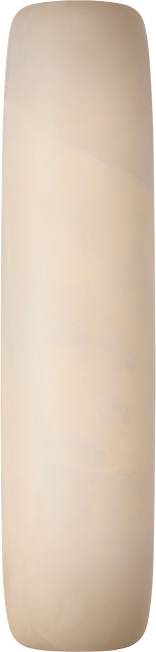 Formosa 20" Linear Sconce in Alabaster and Bronze