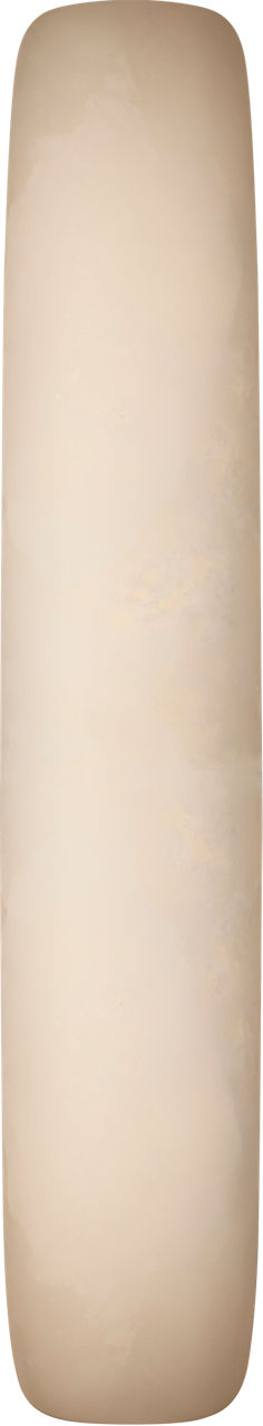 Formosa 26" Linear Sconce in Alabaster and Bronze