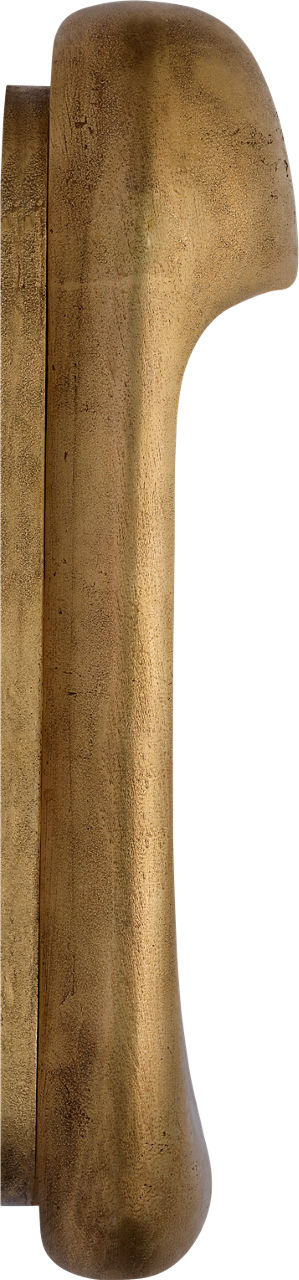 Esculpa 18" Elongated Wall Light in Museum Brass