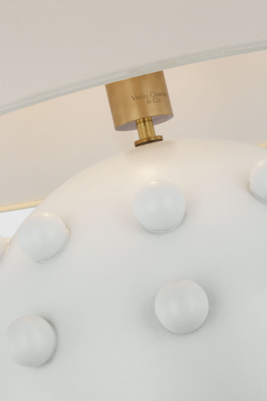 Linden Medium Orb Table Lamp - KW3027 | Visual Comfort