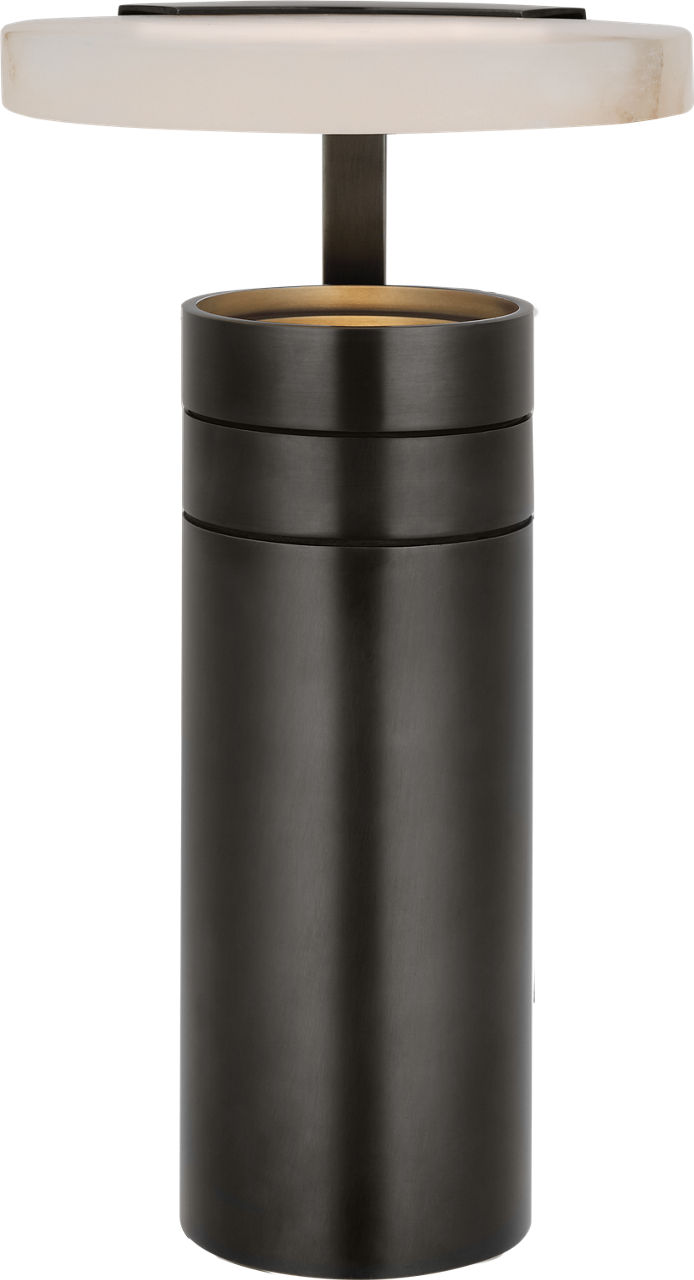 Melange 9" Rechargeable Floating Disc Accent Lamp