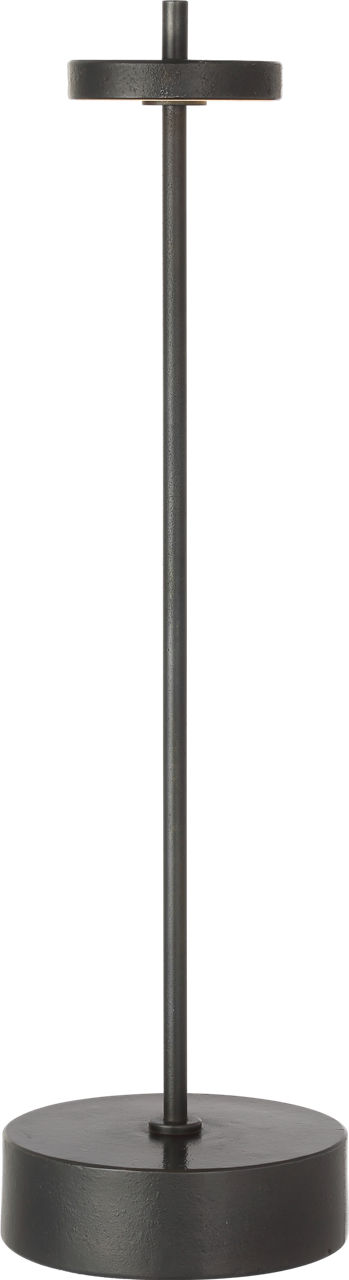Sene 12" Rechargeable Table Lamp in Museum Bronze