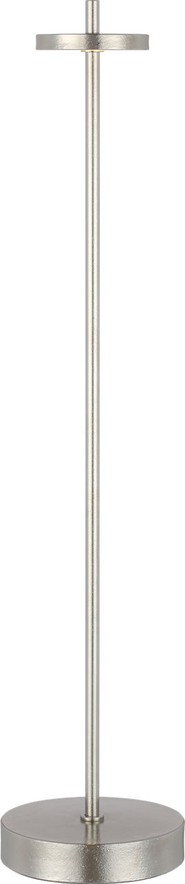 Sene 23" Rechargeable Table Lamp in Museum Nickel