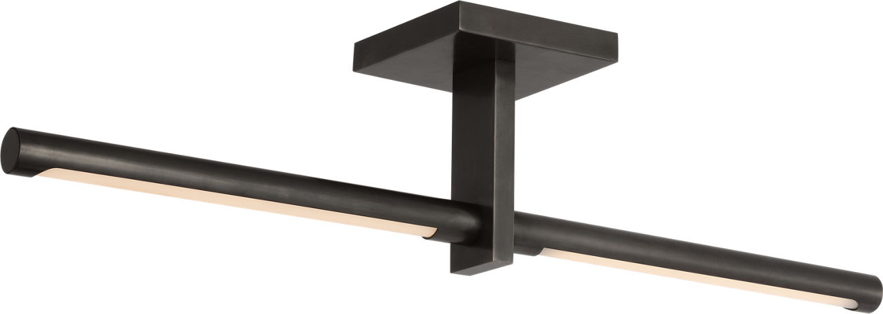 Axis 24" Linear Flush Mount in Bronze