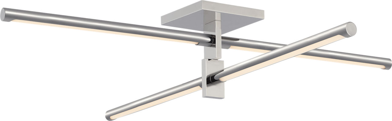 Axis 36" Flush Mount in Polished Nickel