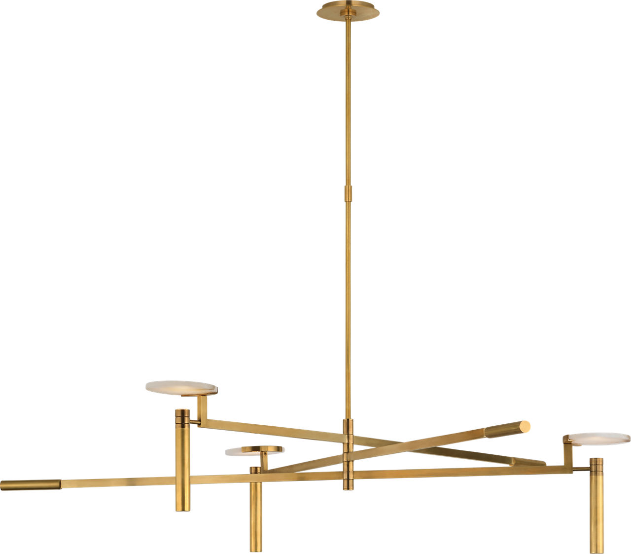 Melange Grande Floating Disc Chandelier