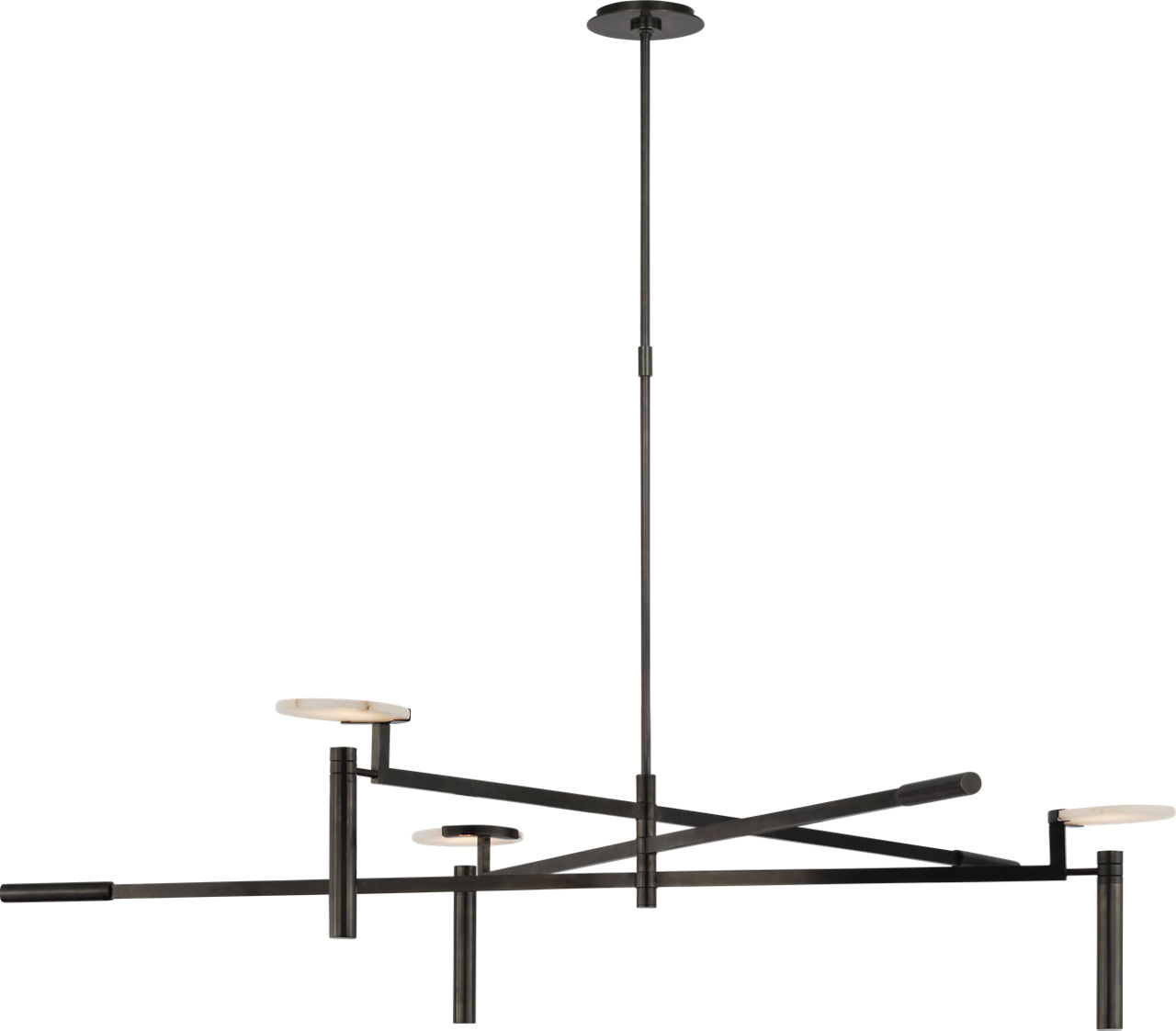 Melange Grande Floating Disc Chandelier