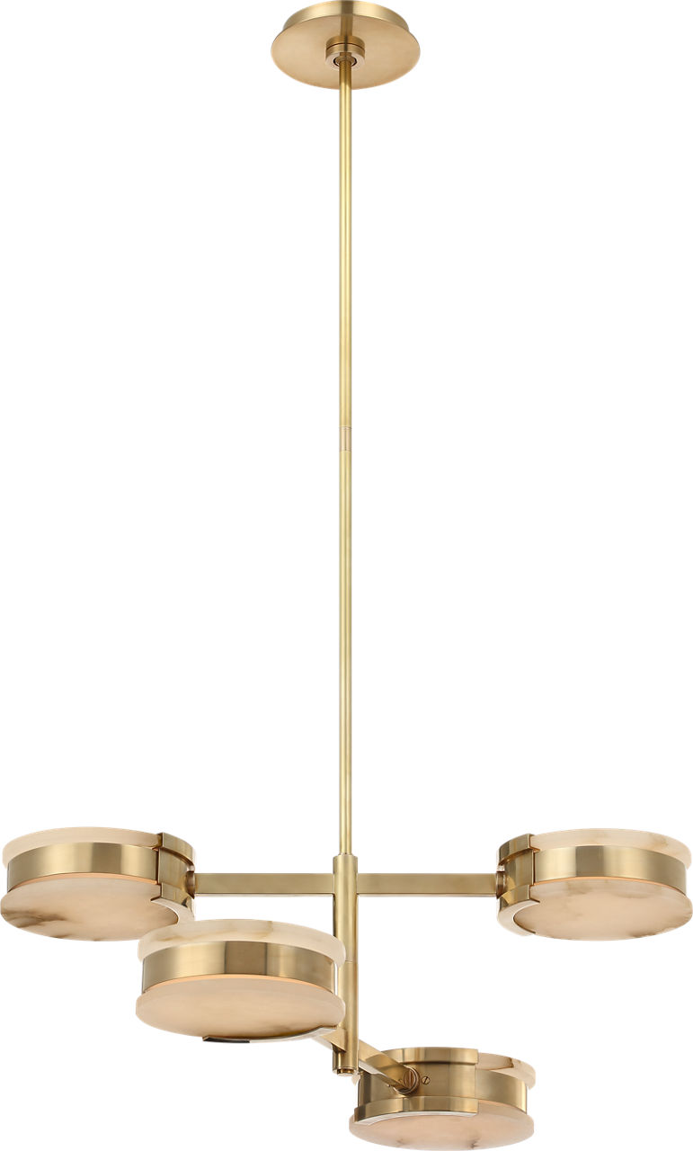 Melange Grande Floating Disc Chandelier