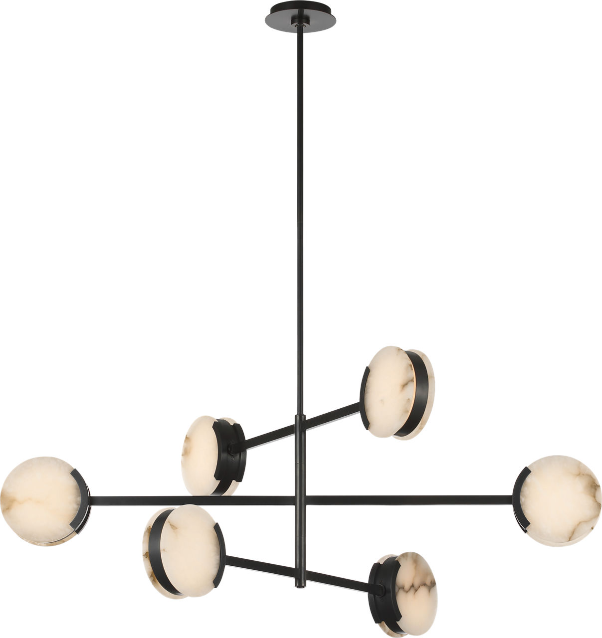 Melange 48" Multi-Positional Chandelier