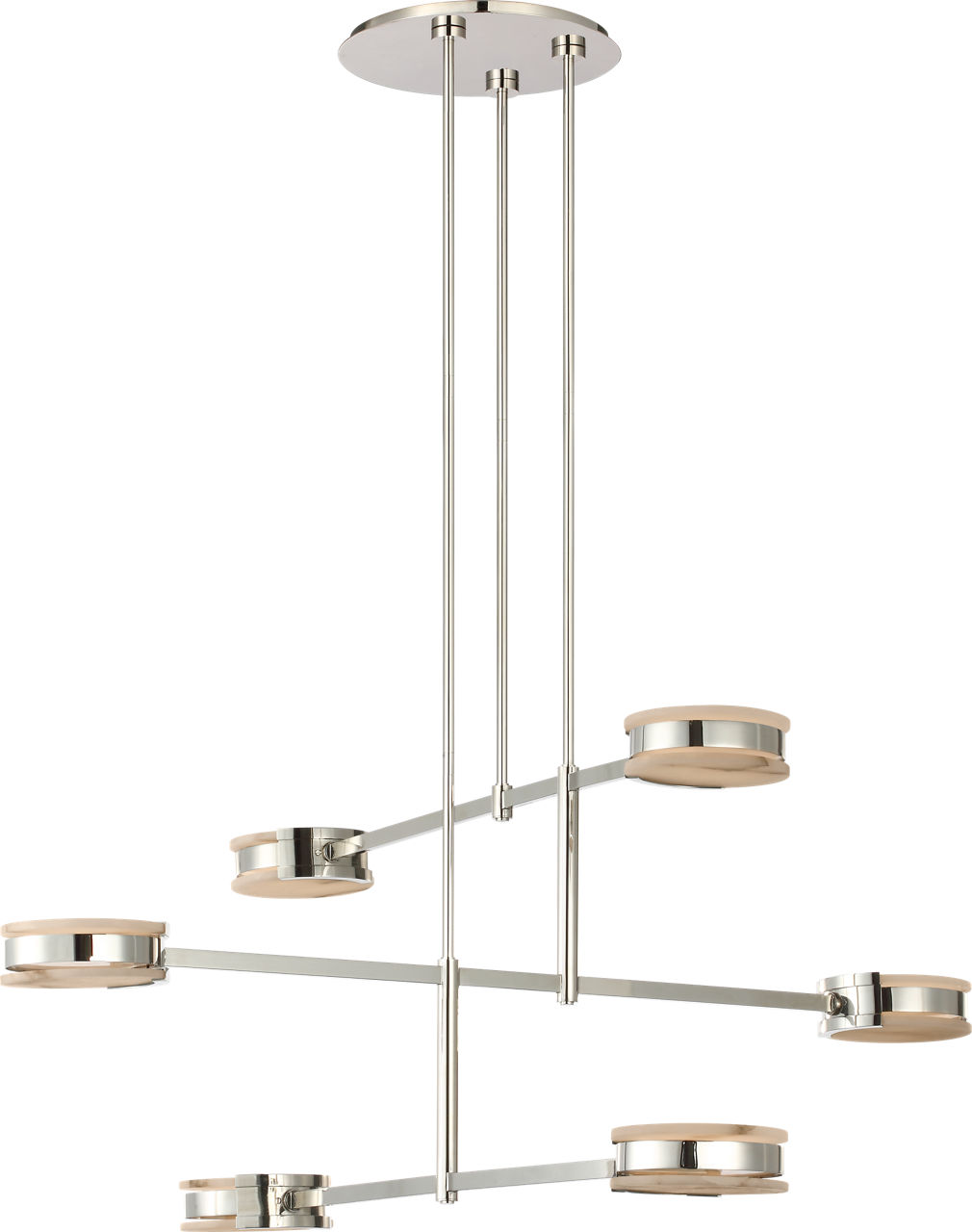 Melange 54" Multi-Positional Chandelier