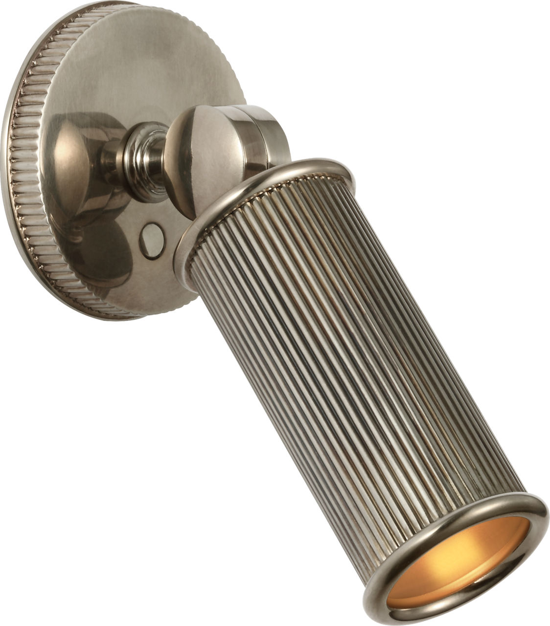 Tate 4" Pivoting Reading Light in Pewter