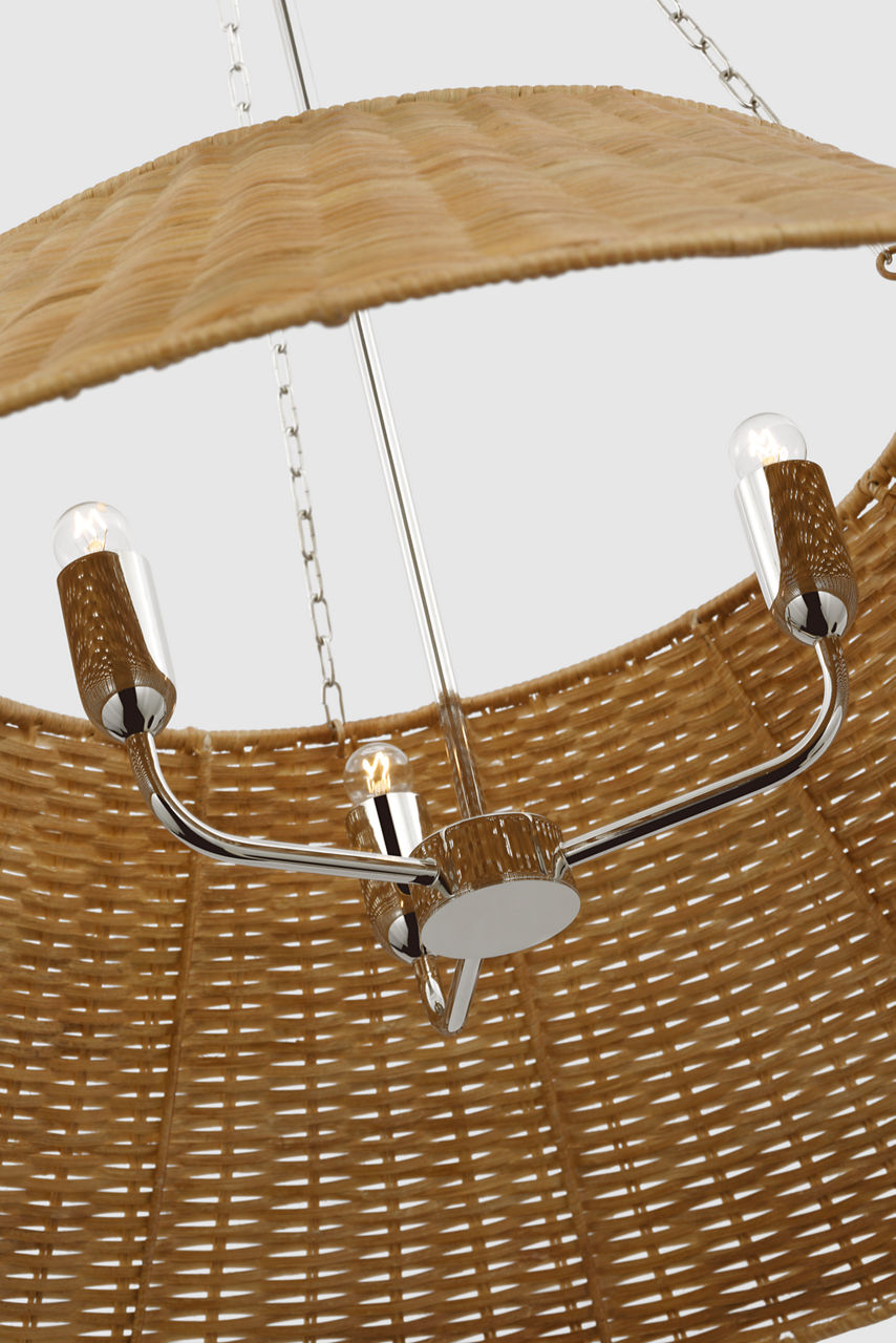 Corinne Extra Large Wrapped Hanging Shade - MF5035 | Visual Comfort
