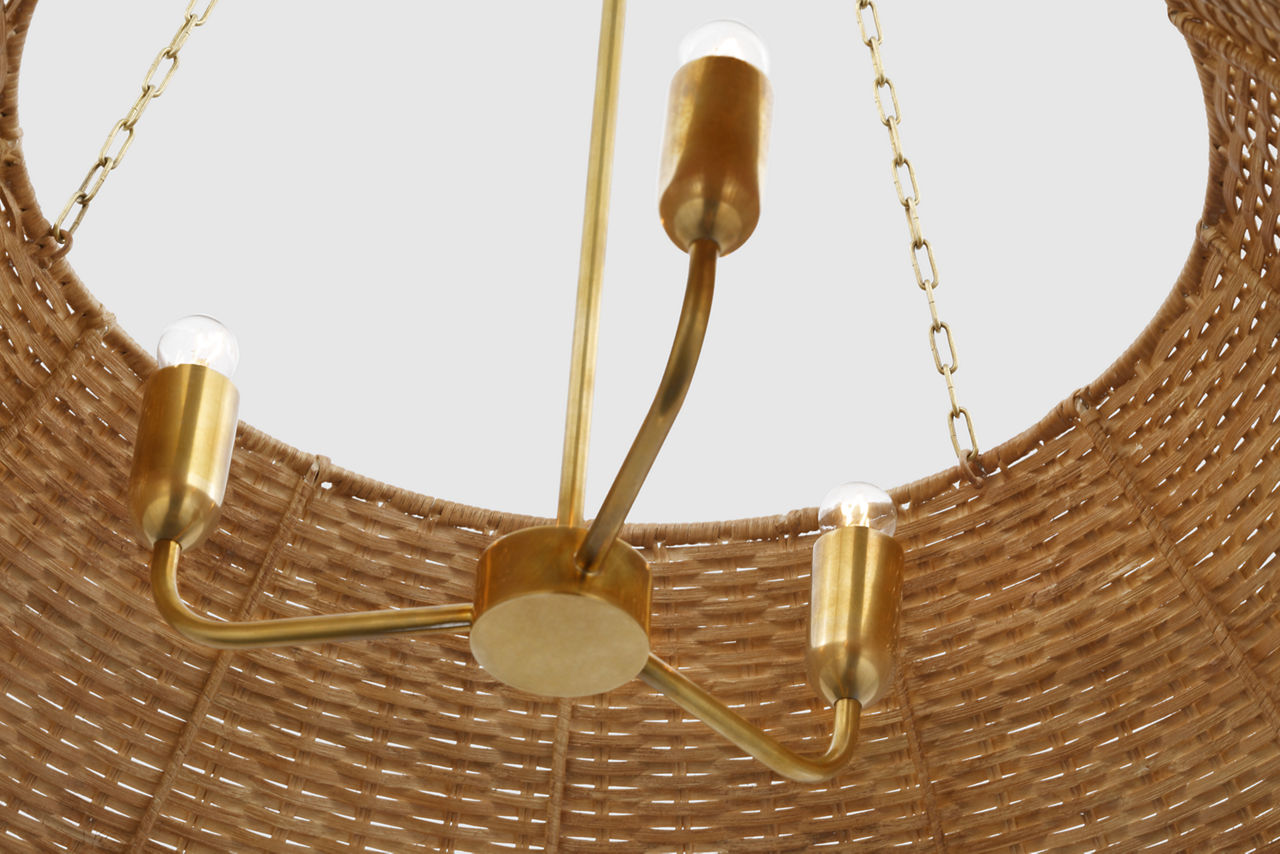 Corinne Extra Large Woven Hanging Shade - MF5036 | Visual Comfort