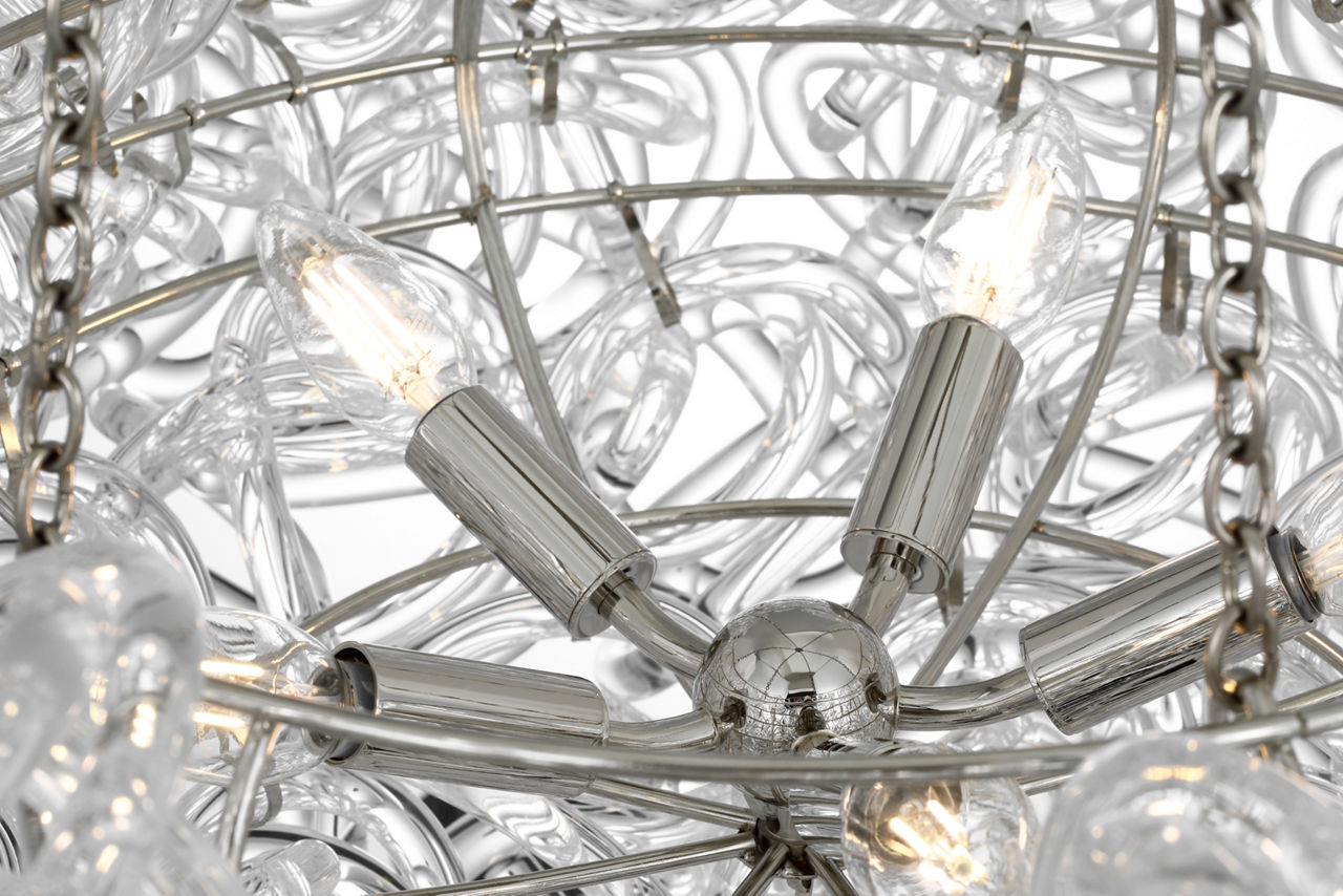 Aurelie 30" Chandelier - alternate view