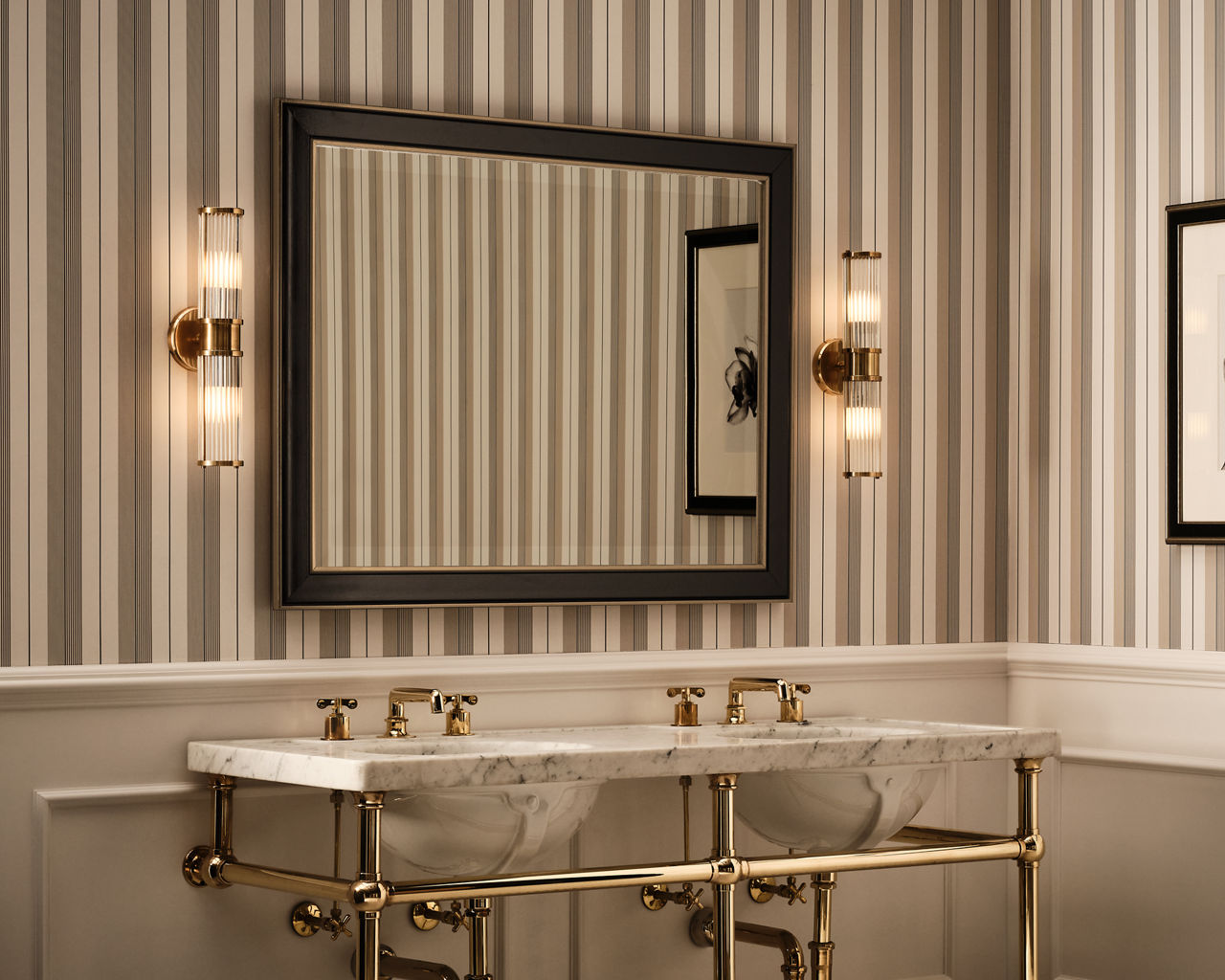 Allen Double Light Sconce - RL2082 | Visual Comfort