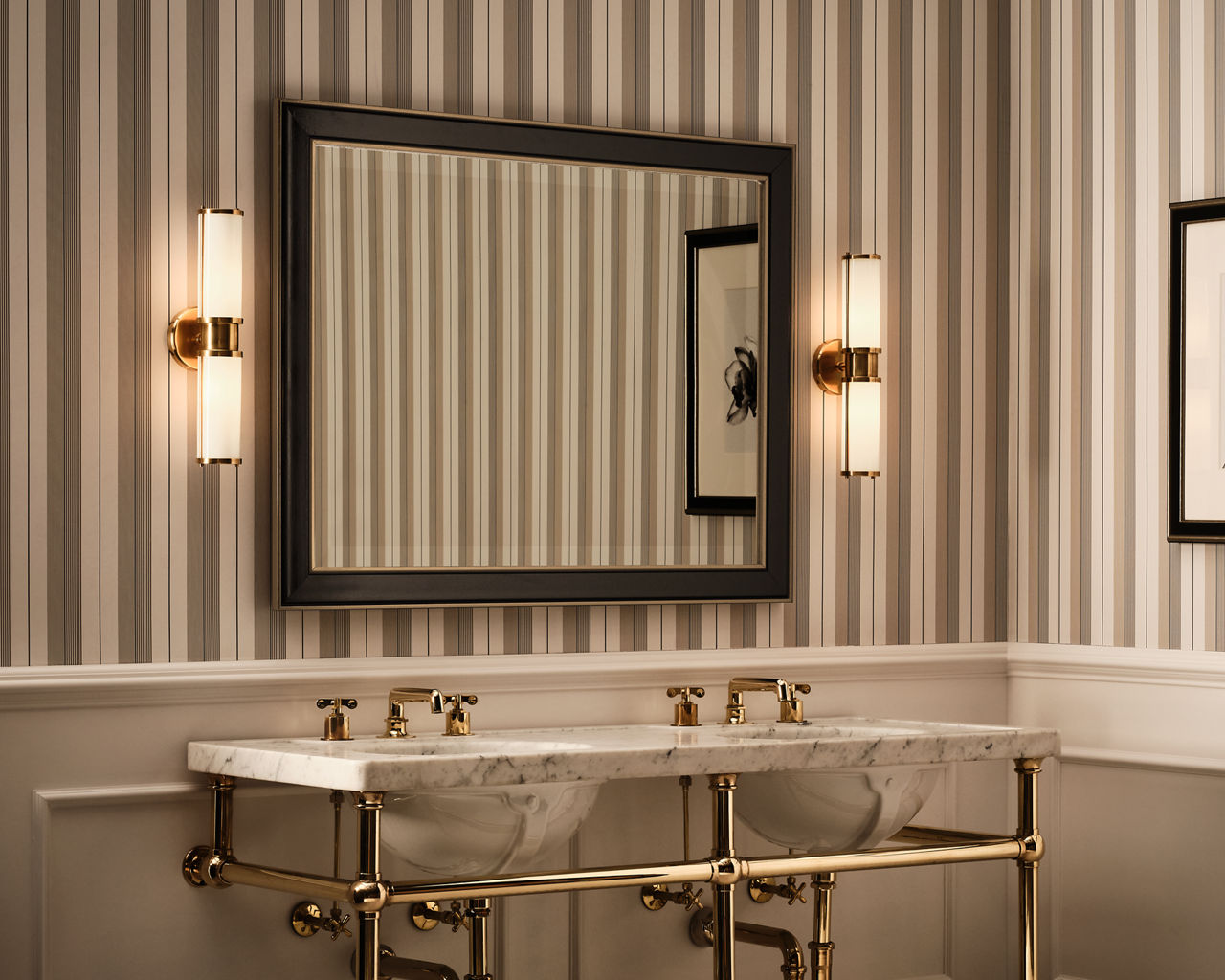 Lichfield Double Sconce - RL2093 | Visual Comfort