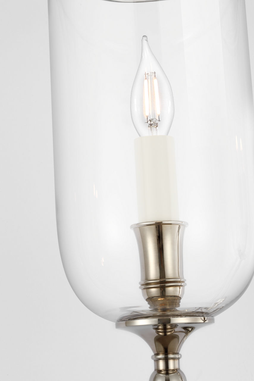 Embers 20" Single Hurricane Sconce - Image 5