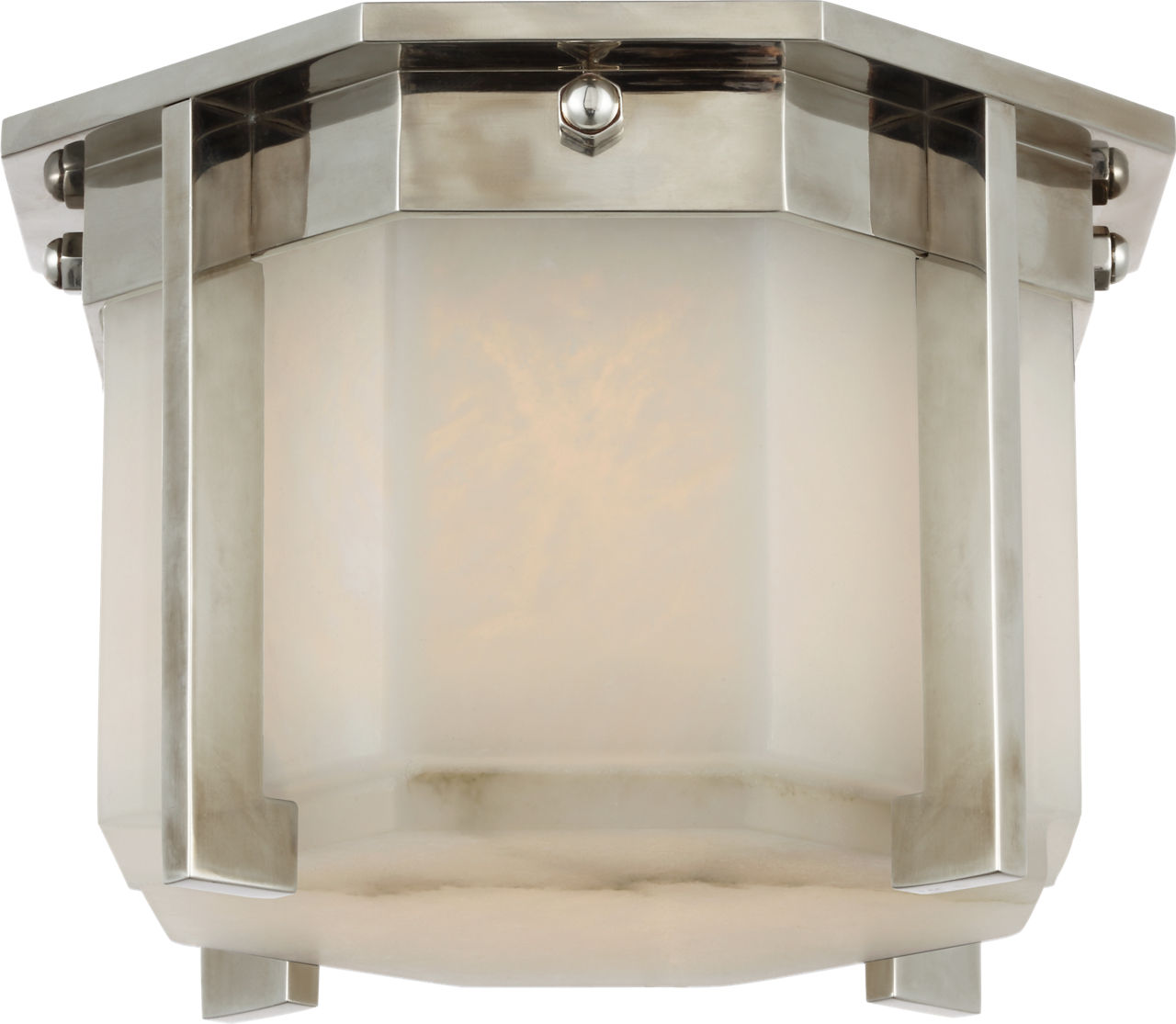 Braxton 6" Solitaire Flush Mount