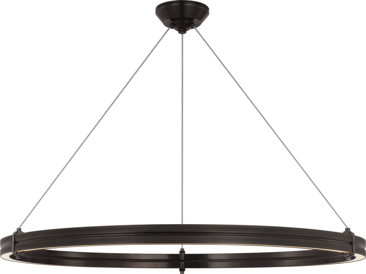 Paxton 40" Ring Chandelier in Bronze