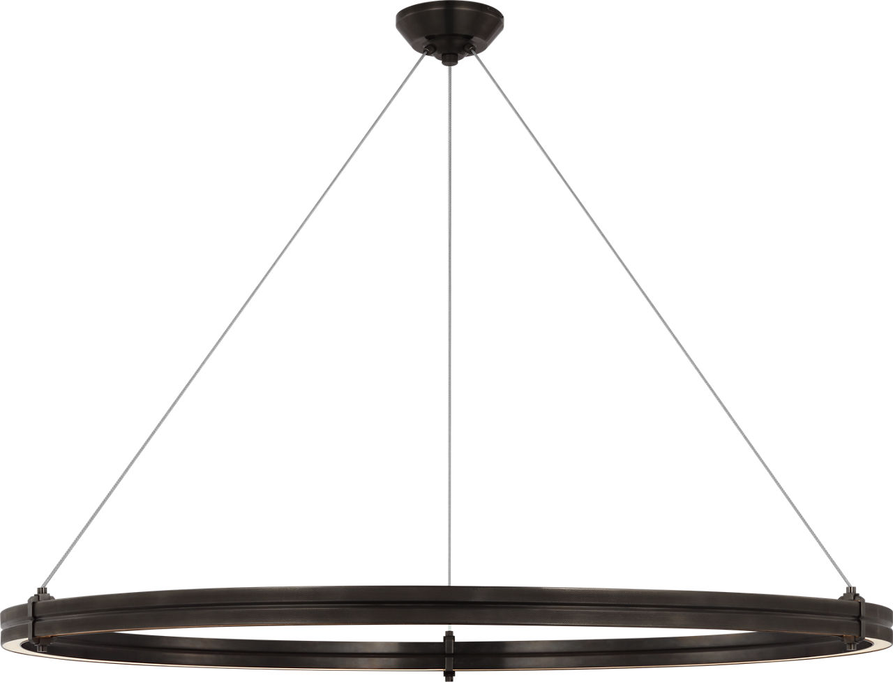 Paxton 48" Ring Chandelier in Bronze