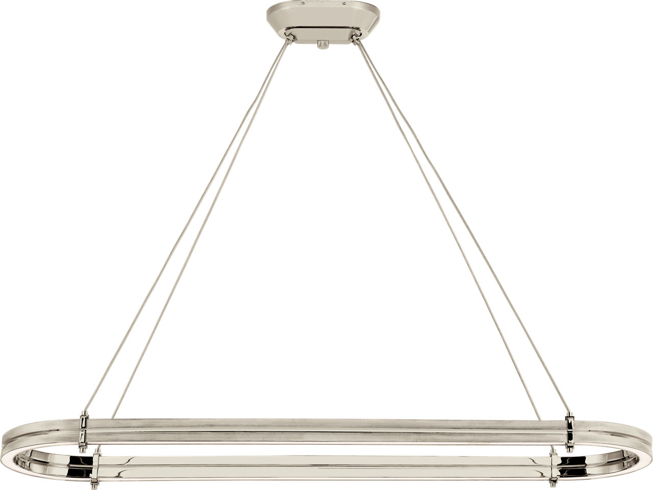 Paxton 54" Oval Linear Chandelier