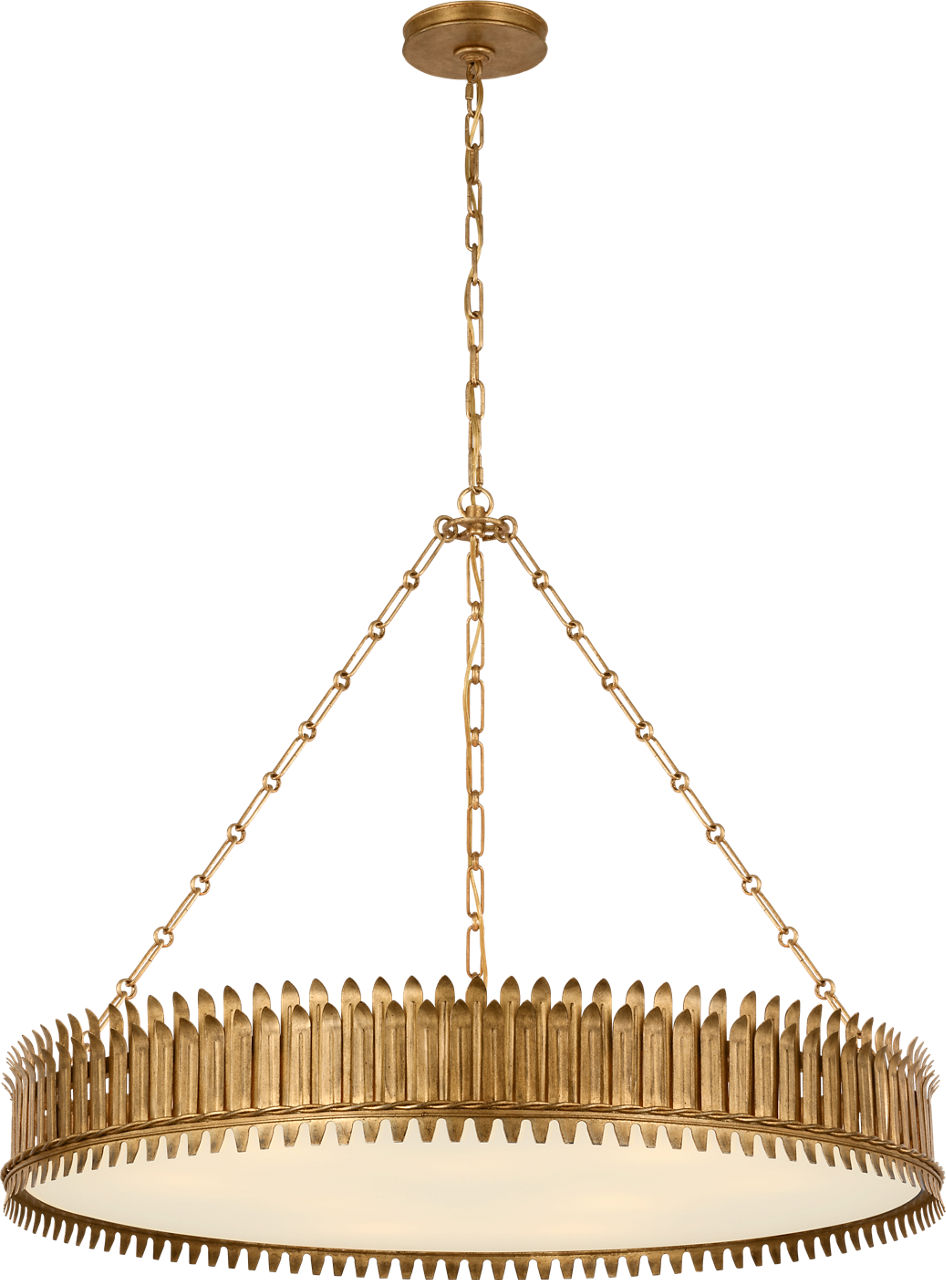 Leslie 12" Semi-Flush