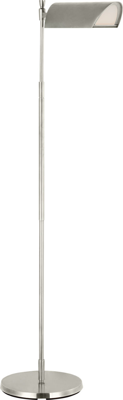 Bravo 48" Adjustable Pharmacy Floor Lamp in Polished Nickel