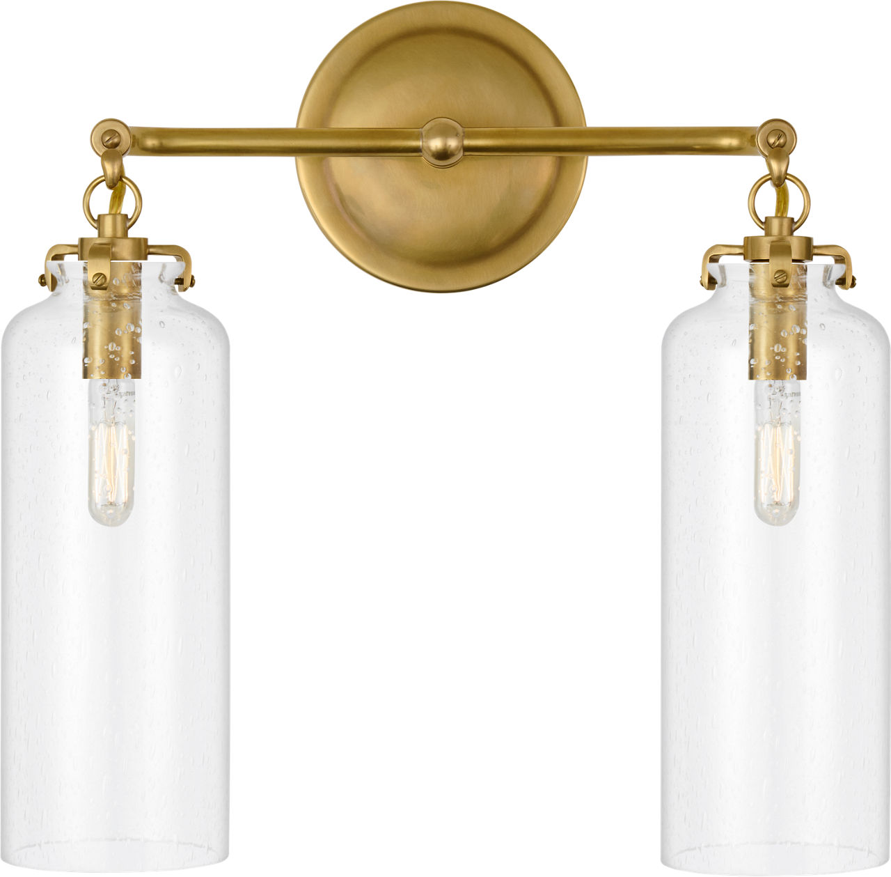 Katie Small Cylinder Double Sconce