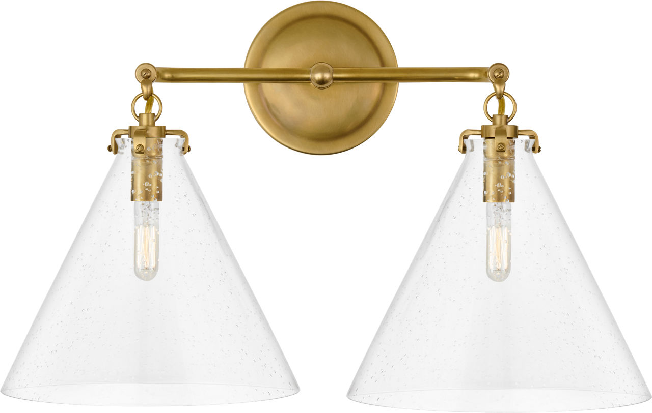 Katie Small Conical Double Sconce