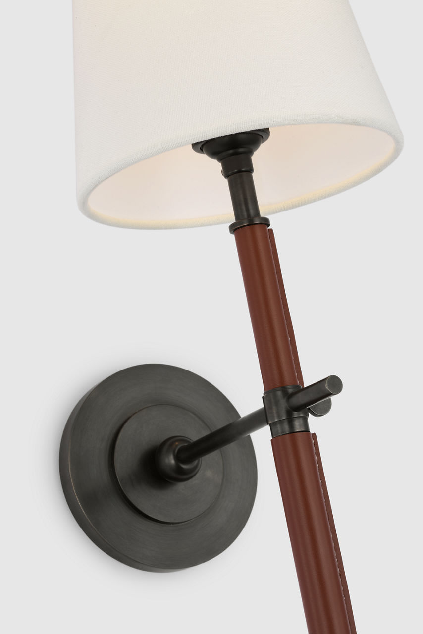 Bryant Large Wrapped Tail Sconce - TOB2582 | Visual Comfort
