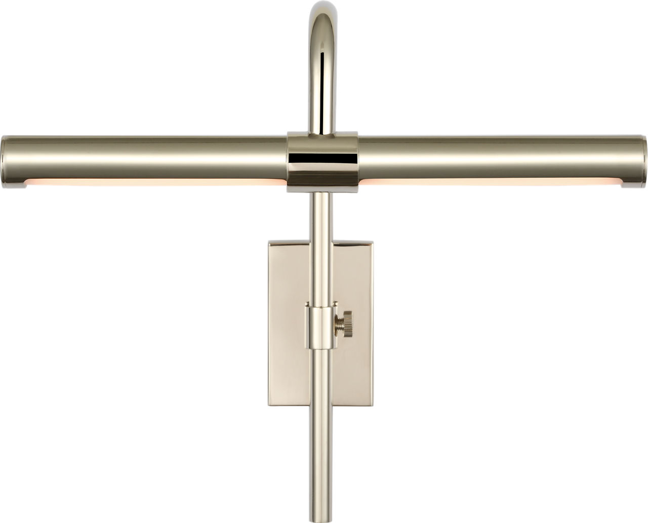 Kidd 9" Frame Mount Picture Light in Polished Nickel