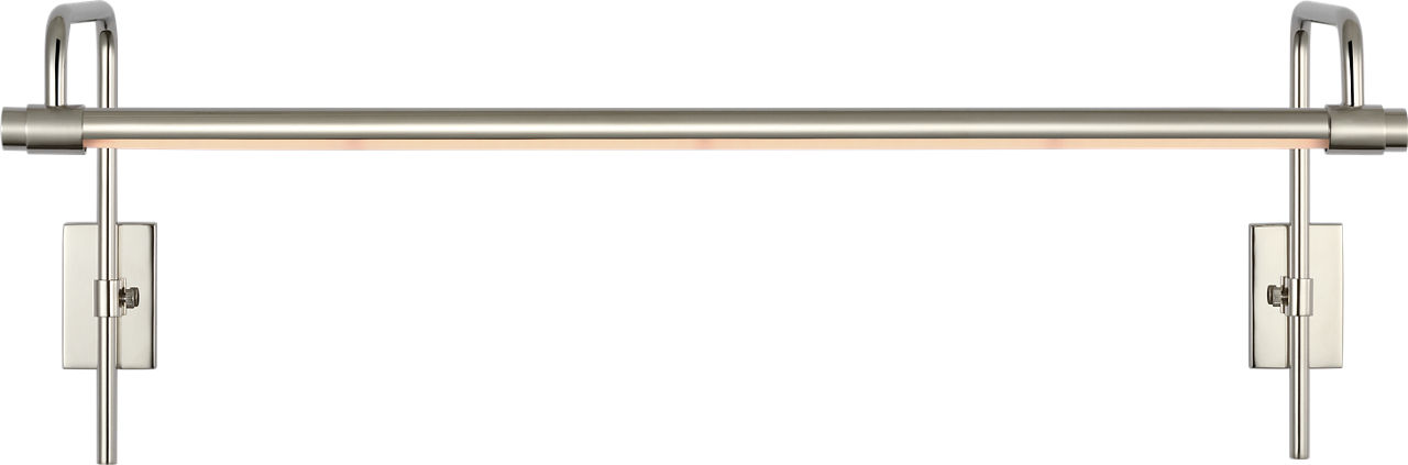 Kidd 24" Frame Mount Picture Light in Polished Nickel