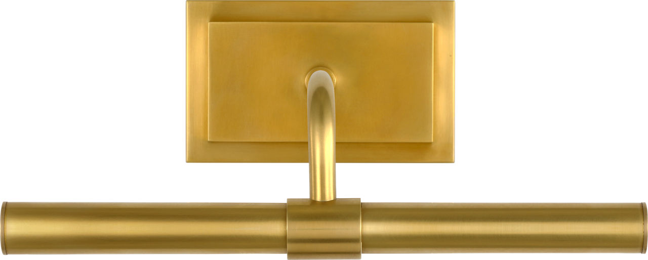 Kidd 9" Hardwired Picture Light in Hand-Rubbed Antique Brass