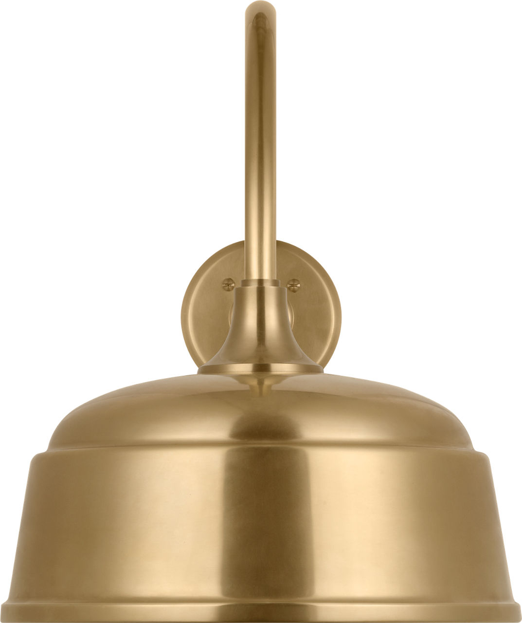 Academy 23" Flynn Barn Light in Hand-Rubbed Antique Brass with 12.5" Rockhouse Shade
